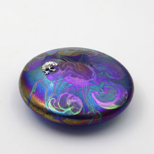 Frog Lily Trail Disc Disc in Iridescent Cobalt Blue