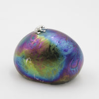 Dinosaur Egg with Sterling Silver Frog