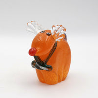 Limited Edition Glass Christmas Reindeer