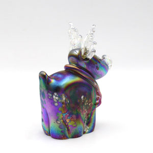 Limited Edition Glass Christmas Reindeer