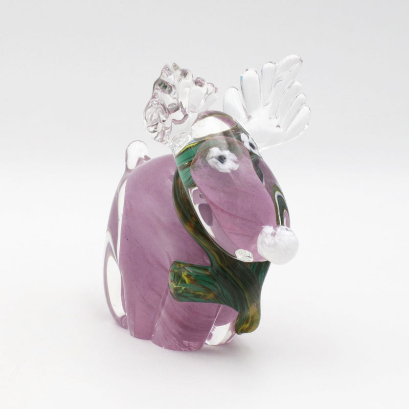 Limited Edition Glass Christmas Reindeer