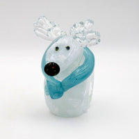 Limited Edition Glass Christmas Reindeer