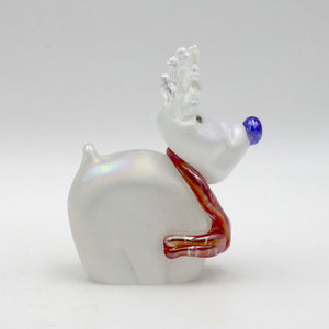 Limited Edition Glass Christmas Reindeer