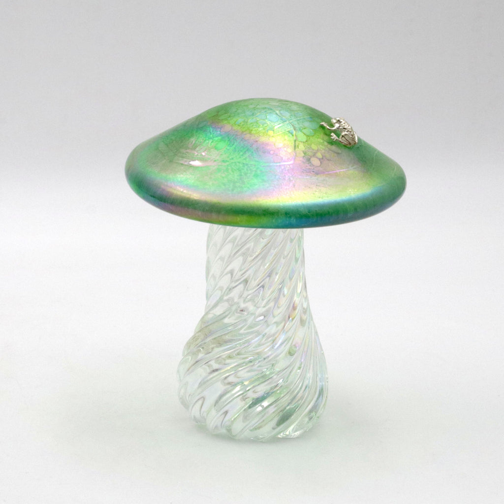 Toadstool with Silver Frog