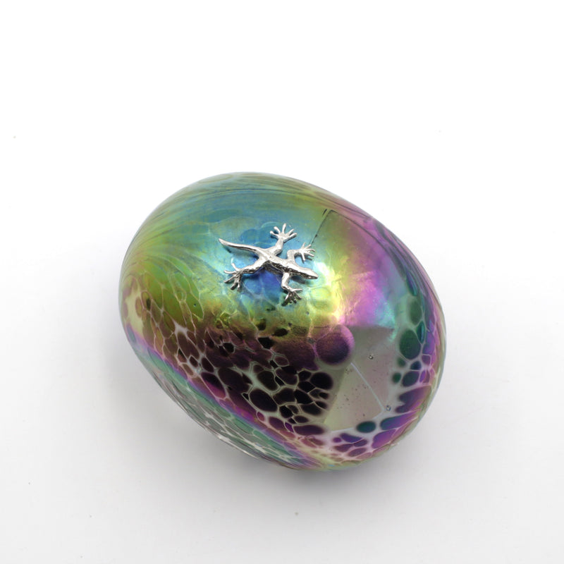 Dinosaur Egg with Gecko