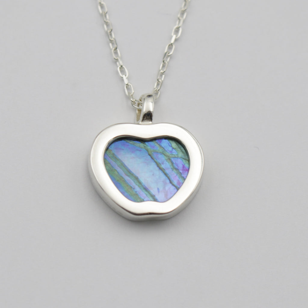 Glass and Sterling Silver Pendant