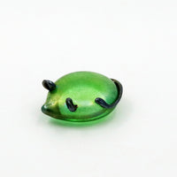 Handmade green irdescent mouse