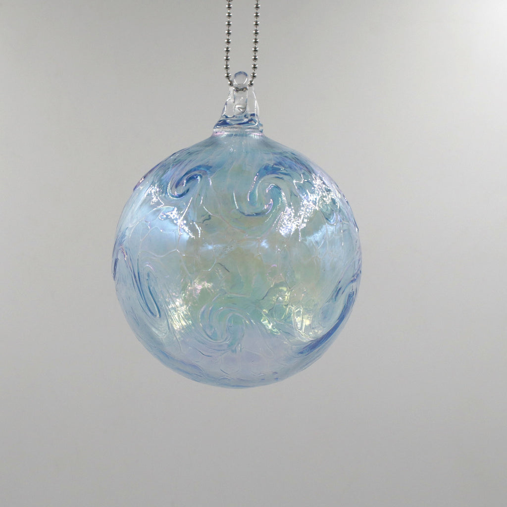 Bauble Icicle Blue Round