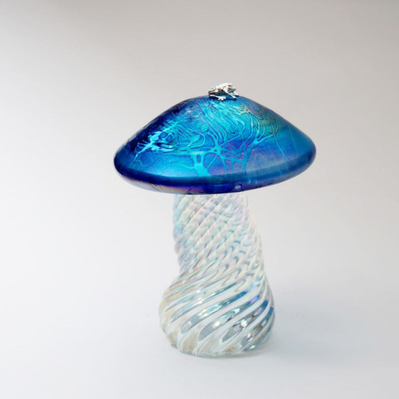 Toadstool with Silver Frog
